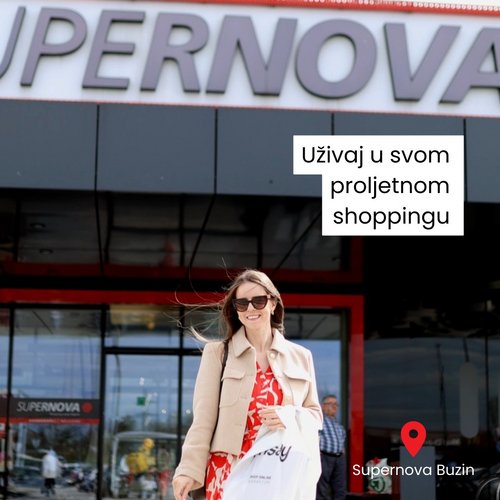 Iskoristi proljetne dane za omiljenu shopping zabavu.

#supernovahrvatska #supernovabuzin #love #shopping #enjoy...